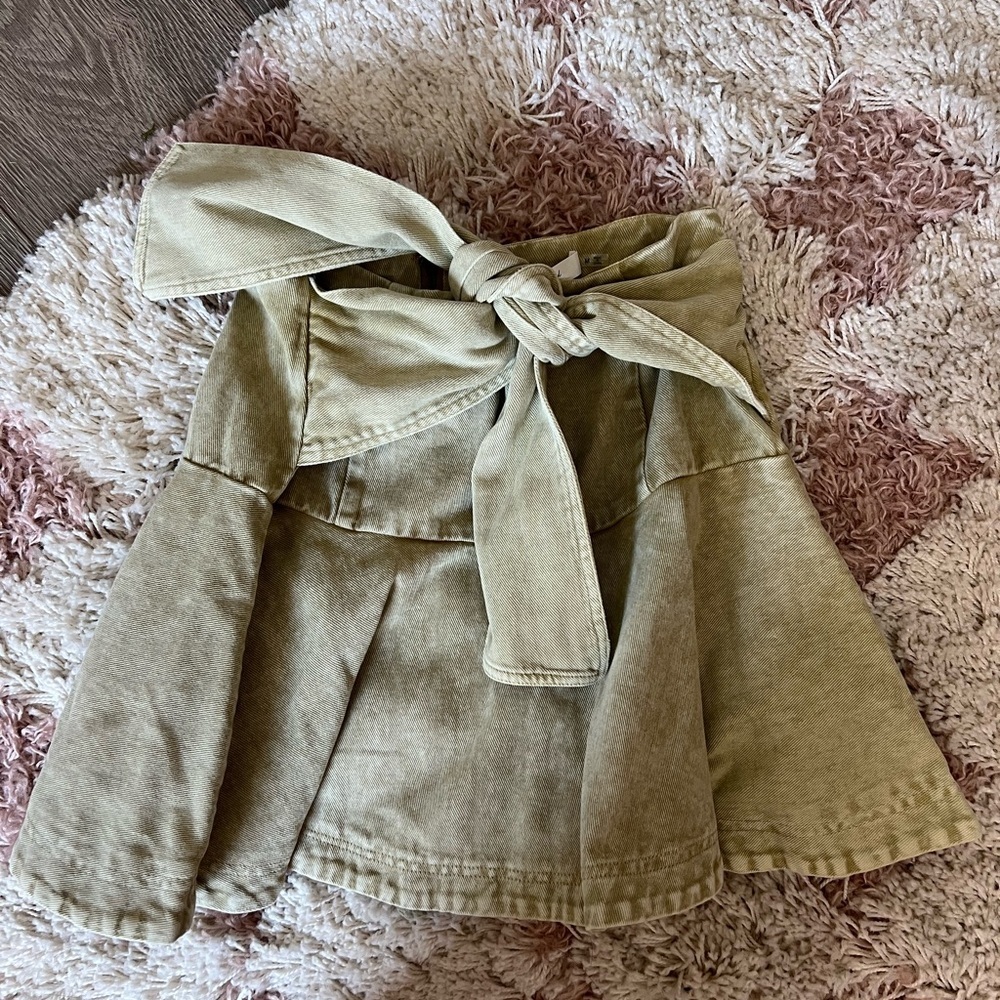 Mustard Seed Light Olive Green Skirt 🫒